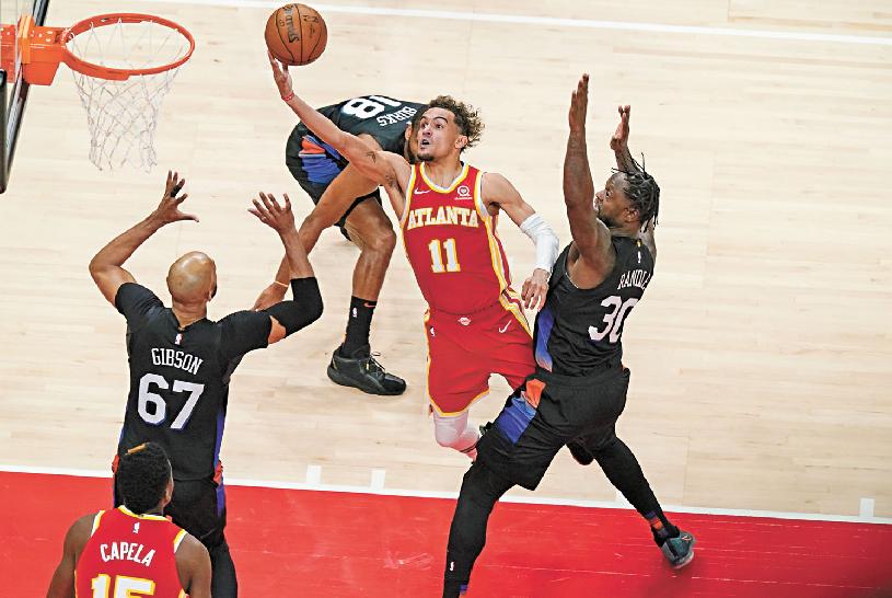 Koripallokauden kehitys Atlanta Hawks etenee seuraavalle kierrokselle